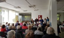 Кандидатът за кмет на район „Студентски“ от ГЕРБ Димитър Дилчев се срещна с възрастни хора от района