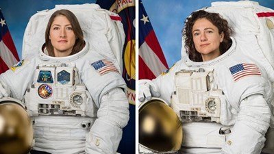 За първи път две жени излязоха в открития космос