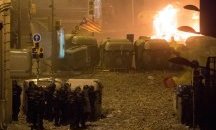Каталуния се превърна в сцена на ожесточени сблъсъци с близо 200 пострадали