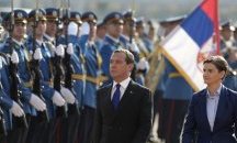 Медведев посети Белград по случай 75 години от освобождаването на града