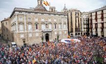 Противници на сепаратизма в Каталуния излязоха на протест