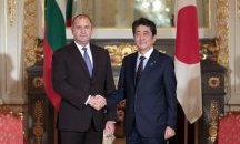 Румен Радев към Шиндзо Абе: Открити сме за по-активно икономическо партньорство