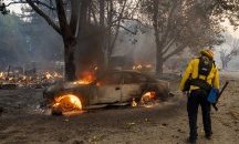 Евакуират над 40 000 души в Калифорния заради горски пожари
