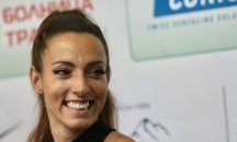 Ивет Лалова показва как тренира за олимпийските игри
