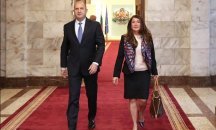 Първа работна среща на Румен Радев с посланика на САЩ у нас