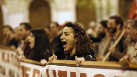 Сблъсъци между анархисти и силите на реда в Атина, Солун и Патра