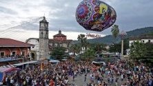 Международен фестивал на балоните в Тусамапан, Мексико.