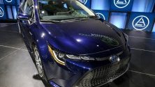 Корола Хибрид стана "зелен автомобил" на 2020 г. по време на автосалона Automobility LA в Лос Анджелис.