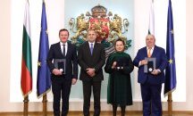 Евтим Милошев, Силва Зурлева и Любомир Нейков бяха удостоени с почетен знак на президента