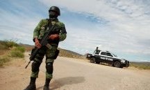 Престрелка между полиция и наркокартел в Мексико