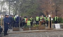 Протест пред Столична община, БСП изказа подкрепа