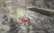 Автомобил излетя от пътя край Разлог