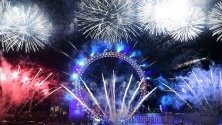 Лондон посреща новата 2020 година
