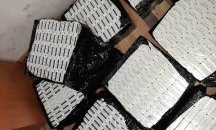 Укрити в хладилно ремарке цигари - част от 230-те хиляди къса, заловени след Нова година