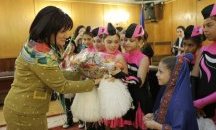 Цвета Караянчева посрещна ученици от Стамболийски на Васильовден