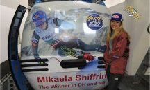 Микаела Шифрин вече има своя кабинка в Банско