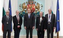 Кирил Маричков с орден "Стара планина"