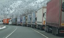 50- километрова колона от тирове на ГКПП „Капитан Андреево“