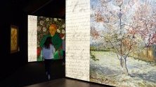 Изложба &quot;Запознайте се с Винсент ван Гог&quot; в Лисабон, Португалия.