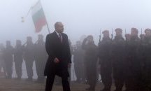 Освиркаха президента Радев на Шипка
