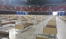 Разпънаха тренировъчна полева болница в "Арена Армеец"