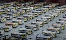Спортни зали в Русе и Варна се превърнаха в полеви болници