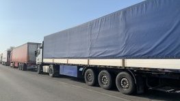 7-километрова колона от камиони на „Дунав мост 2”