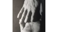 Гипсова отливка от ръцете на Людмил Янков, от скулптура Александър Стефанов, 1985 г. 