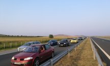 Две катастрофи на АМ "Тракия", трафикът в посока София е затруднен
