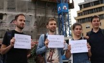 Отново протест срещу строежа на сградата "Златен век"