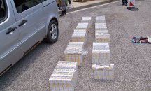 На ГКПП "Маказа" задържаха грък с укрити в тайник контрабандни цигари