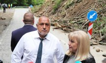 Започна укрепването на свлачището по пътя за Рилския манастир