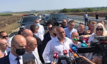 Бойко Борисов инспектира и откри обходния път на Поморие