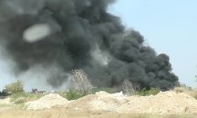 Гори завод за пластмасови изделия в Средец