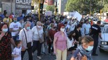 Протестиращи блокираха кръстовището на "Цар Борис III" и Околовръстния път в София