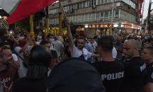 От СДВР показаха кадри с агресивни прояви от страна на протестиращите