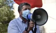 "Демократична България" на протест пред МВР, настояват за оставката на Младен Маринов