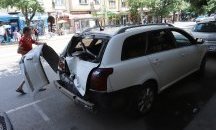 Трамвай и три автомобила се удариха в София
