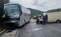 Тежка катастрофа на пътя Банско - Гоце Делчев