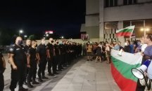 Нощна блокада за час при Водната палата в Пловдив