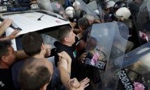 БСП: Властта се крепи на полицейските щитове