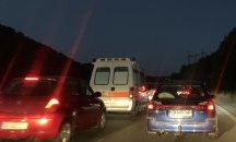 Задръстване на АМ “Хемус” преди тунел “Витиня” в посока Варна