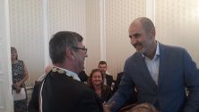 Цветан Цветанов се включи в чествания за празника на Тутракан