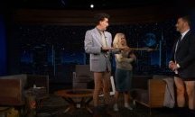 Наша актриса вдига скандал на български в шоуто на Джими Кимъл