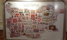 Карта на България с 144 шевици ще краси Националния етнографски музей