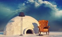 Хотел в Индия предлага кафе в иглу