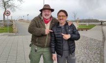 Ути Бъчваров и Милко Калайджиев предизвикаха задръстване в Свиленград