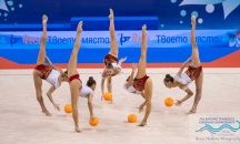 Ансамбълът ни със злато и сребро на европейското