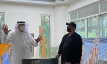 Българин реди изложба на шейха на Бахрейн