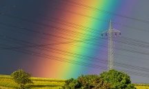 На запад слънце, на изток - дъжд